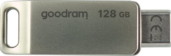 Goodram ODA3 USB flash drive 128 GB USB Type-A / USB Type-C 3.2 Gen 1 (3.1 Gen 1) Zilver van GoodRam