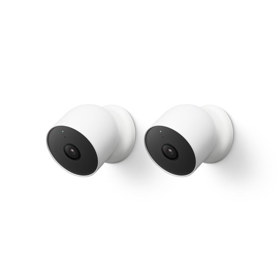Google Nest Cam Beveiligingscamera - Batterij - 2 stuks van Google Nest