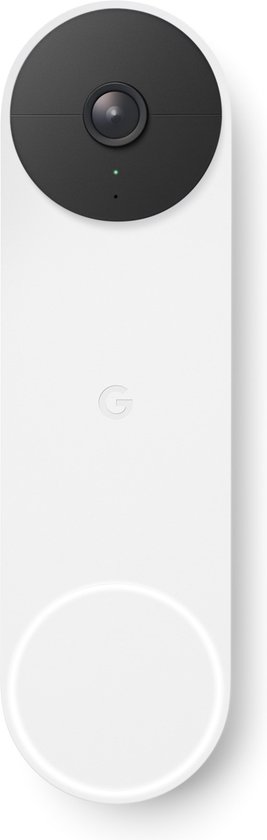 Google Nest Videodeurbel - Deurbeldrukker - Batterij - Wit van Google Nest