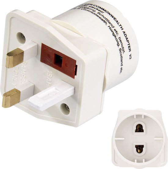 Hama Commonwealth (Uk) Reisadapter van Merkloos