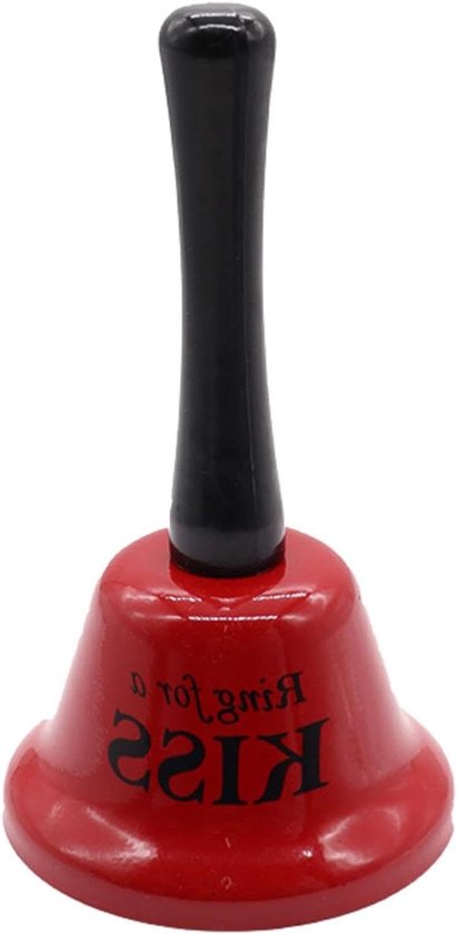 Handbel - Servicebel Ringbel - Service Oproepen - Heldere Luide Beltoon - 75 x 130 mm - Geel