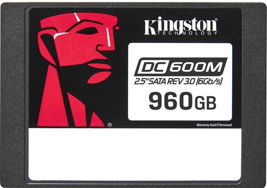 Hard Drive Kingston DC600M TLC 3D NAND 960 GB SSD van Kingston