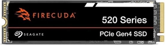 Hard Drive Seagate FireCuda 520 Internal SSD 2 TB 2 TB SSD van Seagate