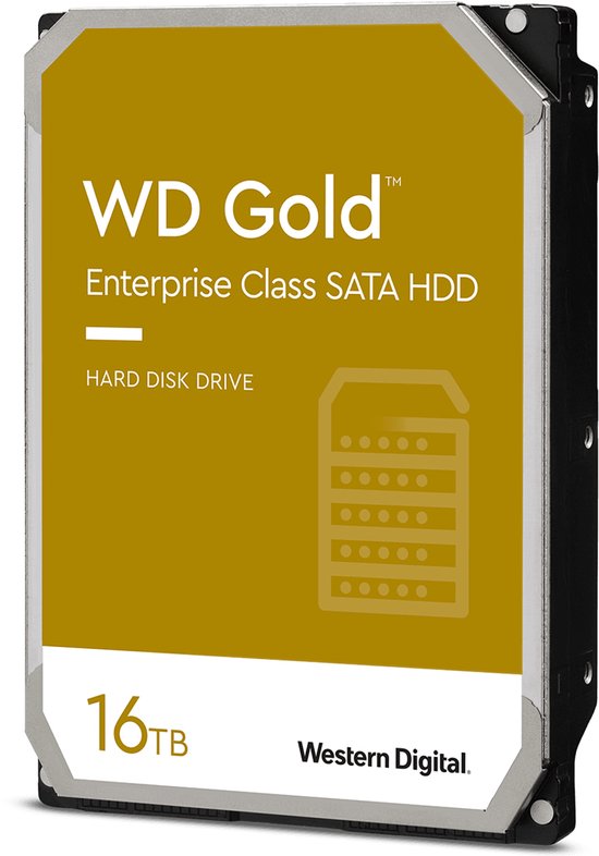 Hard Drive Western Digital SATA GOLD 3,5" van Merkloos
