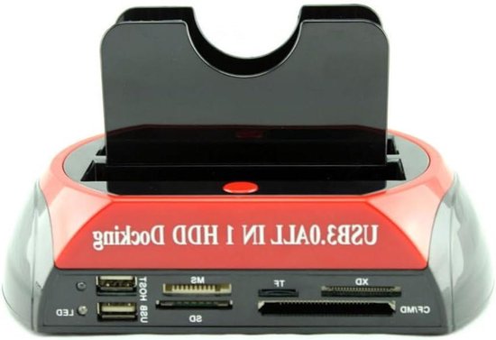 Harddrive Docking Station - Externe Harde Schijf Houder - Data Back-up - Ondersteunt IDE en SATA