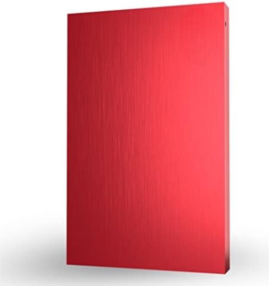 Harde schijf extern - 500 GB - Rood van Merkloos