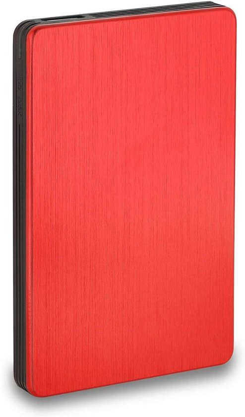 Harde Schijf Extern - Draagbare - 500GB Opslag - Rood