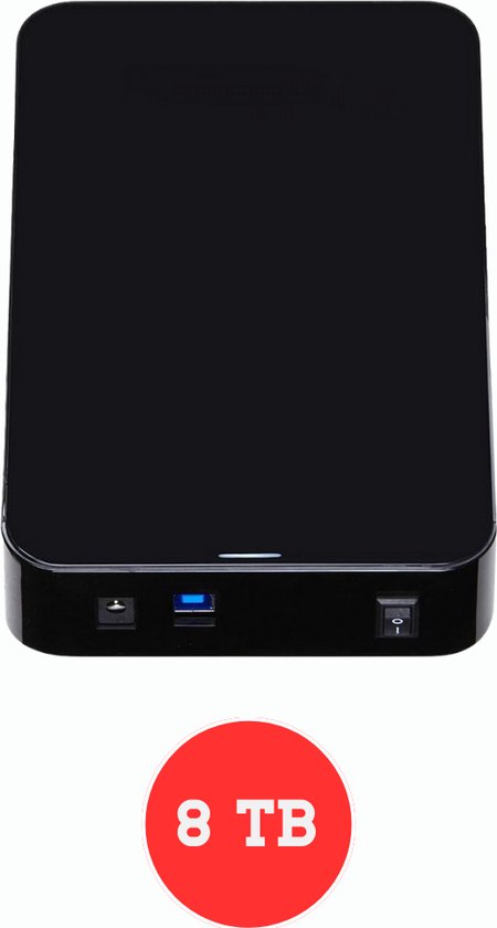 Harde Schijf Extern PS5 [ 8TB ] - Externe Harde Schijf Met LED Display Geschikt Voor PS5/PS4/PC - PS5 Opslag Met USB 3.0