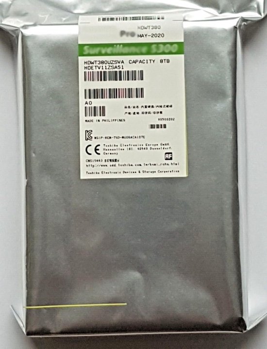 Harde Schijf - Interne HDD - Opslag Uitbreiden - Hoge Snelheid - 3.5 inch - Zilver