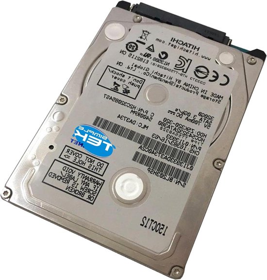 Harde Schijf - Interne Schijf SSD - Opslag Uitbreiden - Compact 2.5 Inch - 320 GB - Zilver