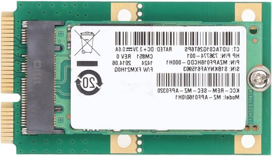 Harde Schijf-uitbreidingskaarten 16 GB Hoge Capaciteit Gaming M.2 Naar MSATA Harde Schijf SSD-adapterkaart Plug-and-play . van Merkloos