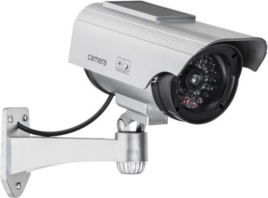 Haushalt 70306 Solar dummy beveiligingscamera - LED-camera - incl. muurbevestiging van Haushalt