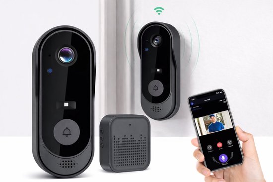 HD Smart Draadloze WiFi Video Deurbel Camera Intercom Surveillance Camera Deurbel