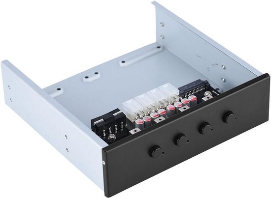HDD Power Control Switch - 4 schakelaars voor harde schijf - SATA Drive Switcher met IDE - 2xSATA 15Pin interfaces - desktop PC computer optisch station . van Merkloos
