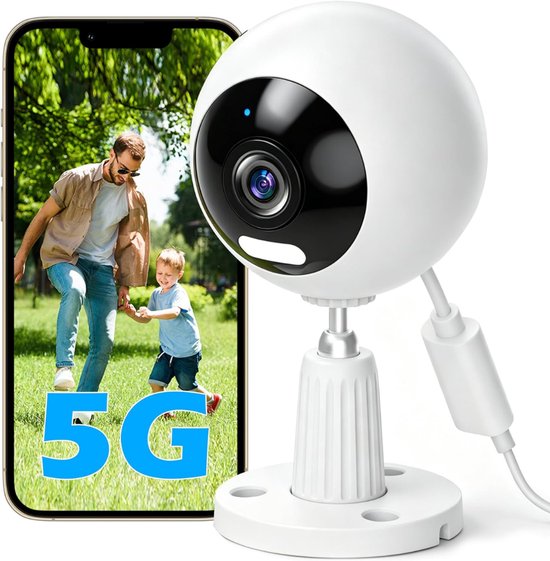 HEZIVO® Hondencamera - Huisdiercamera - Beveiligingscamera Binnen en Buiten - Waterdicht - 5G