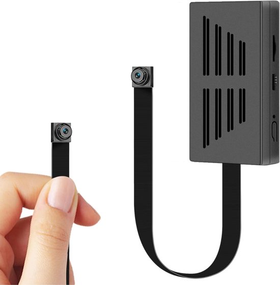 HEZIVO® Verborgen Camera - Spy Cam - Compacte Mini Camera - Beveiligingscamera - Spionagecamera Met Bewegingsdetectie - 1080p van Merkloos