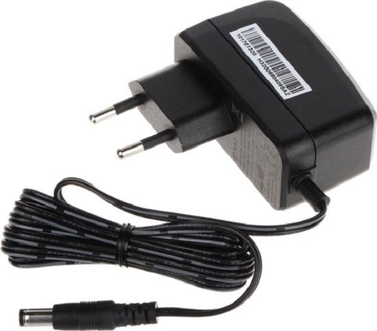 Hikvision 12V Adapter – Compacte 12V Voedingsadapter 1A – Plug-in Stroomadapter voor CCTV, Camera’s, Netwerk & LED – 12V Voeding Lichtgewicht