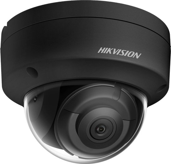 Hikvision Digital Technology DS-2CD2183G2-IS(2.8mm)(BLACK) Dome IP-beveiligingscamera Binnen & buiten 3840 x 2160 Pixels Plafond/muur van Merkloos