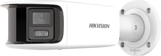 Hikvision Digital Technology DS-2CD2T87G2P-LSU/SL(4MM)(C) bewakingscamera Rond IP-beveiligingscamera Buiten 5120 x 1440 Pixels Muur van HI