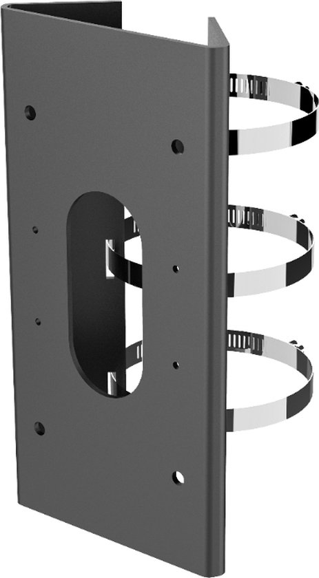 Hikvision DS-1475ZJ-SUS zwart beugel voor paalbevestiging van Hikvision
