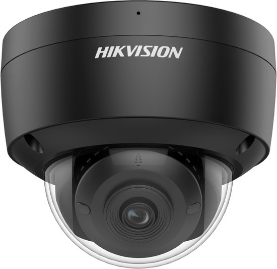 Hikvision DS-2CD2147G2-SU zwart 2.8mm 4mp Easy IP 4.0 ColorVu domecamera van HI