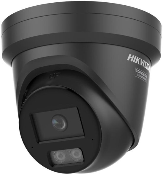 Hikvision DS-2CD2347G3-LI2UY 4MP 2,8 mm Zwart ColorVu Turret Camera van Hikvision