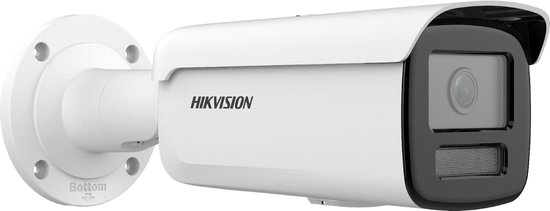 Hikvision® DS-2CD2T23G2-4I 2.8MM D 2MP AcuSense Network Fixed Bullet IP Camera - 120 dB WDR - IP67 - DarkFighter - H.265+ van Hikvision