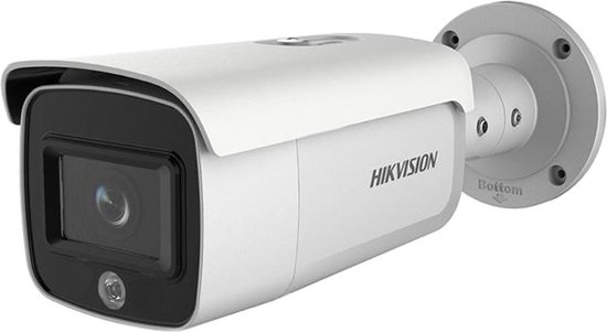Hikvision® DS-2CD2T46G1-4I/SL (4MM) 4MP AcuSense IP Bullet Camera - Flits/Sirene - 80M IR Night Vision - IP66