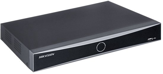 Hikvision DS-7604NXI-K1/4P(D) Network Video Recorder (NVR) 1U Black van Merkloos