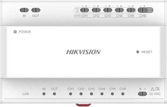 Hikvision DS-KAD706Y Two-Wire IP Video Intercom Video Audio Distributor