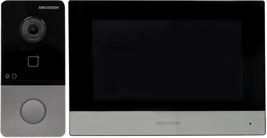 Hikvision DS-KIS603-P(C) IP video-intercom kit villa IP65 van Merkloos