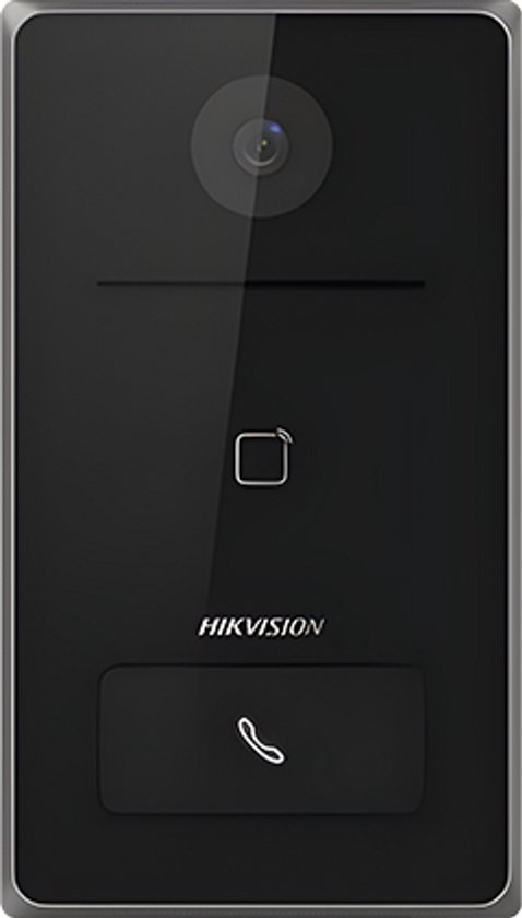 Hikvision DS-KV6133-WME1 video intercom system 2 MP Black van Merkloos