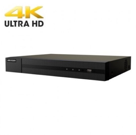 Hikvision HWN-4104MH-4P – 4-kanaals Mini 1U NVR met 4 PoE-poorten en 4K ondersteuning​