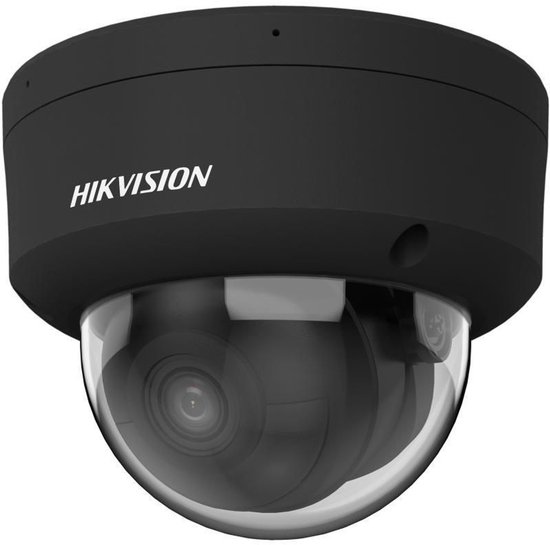Hikvision Pro Series with AcuSense DS-2CD2186G2H-ISU(2.8mm)(eF)/BLACK Kogel (vorm) IP-beveiligingscamera Buiten 3840 x 2160 Pixels Plafond/muur van Merkloos