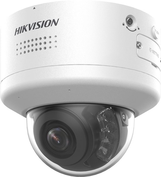 Hikvision Pro Series with AcuSense DS-2CD2746G2H-IPTRZS2U/SL(2.8-12MM) Dome IP-beveiligingscamera Buiten 2688 x 1520 Pixels Plafond/muur