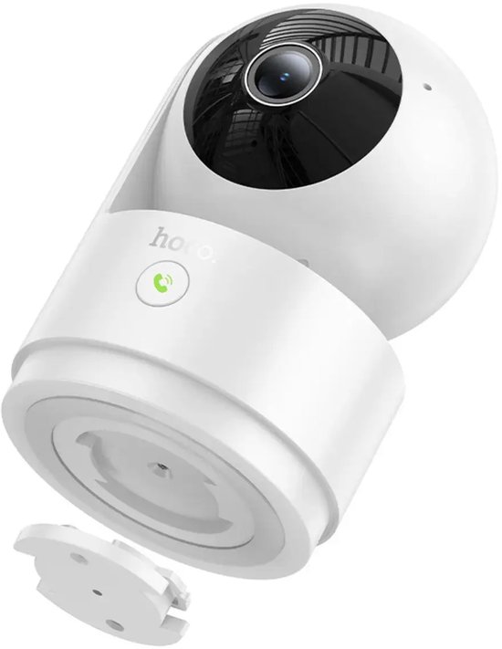 HOCO D8 Indoor Smart PTZ WiFi Camera – 3MP Full HD | IBRELIA™ van Merkloos