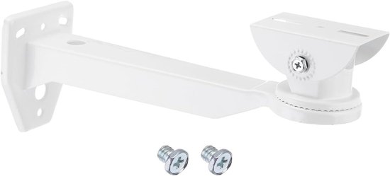 Hoekbeveiligingscamera Montage - Camera Houder Beugel - Veiligheid Thuis Bewaken - 360 Graden Draaibaar - 28 cm - Wit van Merkloos