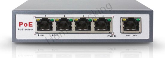 Home-Locking 4 kanaals switch POE CWS-540 van Home-Locking