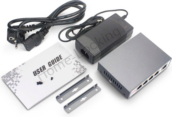 Home-Locking 8 kanaals switch POE CSW-541 van Home-Locking
