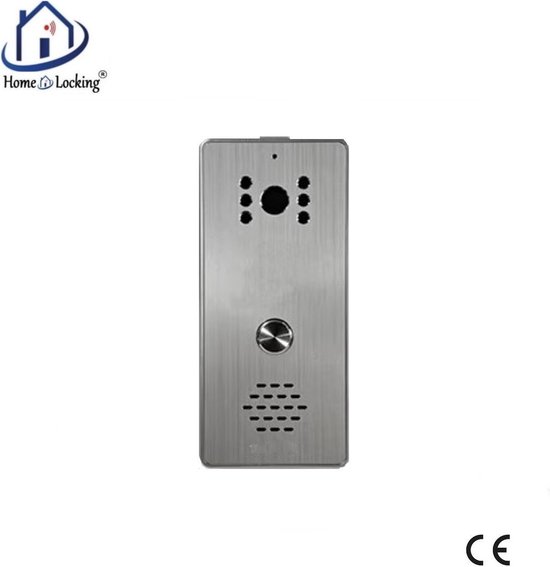 Home-Locking buiten bedieningspaneel opbouw voor deur videofoon 4 draads. DT-1122A van Home-Locking