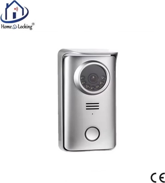 Home-Locking buiten bedieningspaneel opbouw voor deur videofoon 4 draads. DT-1123A van Home-Locking