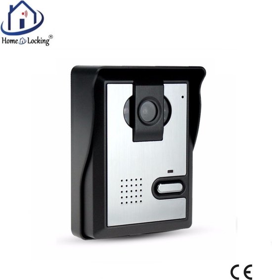 Home-Locking buiten deurbel camera voor binnen paneel/scherm videofoon T-2101B. T-2105A van Home-Locking