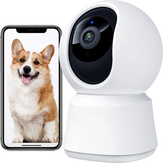 Hondencamera - Honden Camera - Huisdiercamera - Indoor Camera - Huisdier Camera - Petcam - Camerabewaking - Beveiligingscamera - Beveiligingscamera voor binnen - Beveiligingscamera binnen - Bewakingscamera - Bewakingscamera voor binnen van WaLinkra