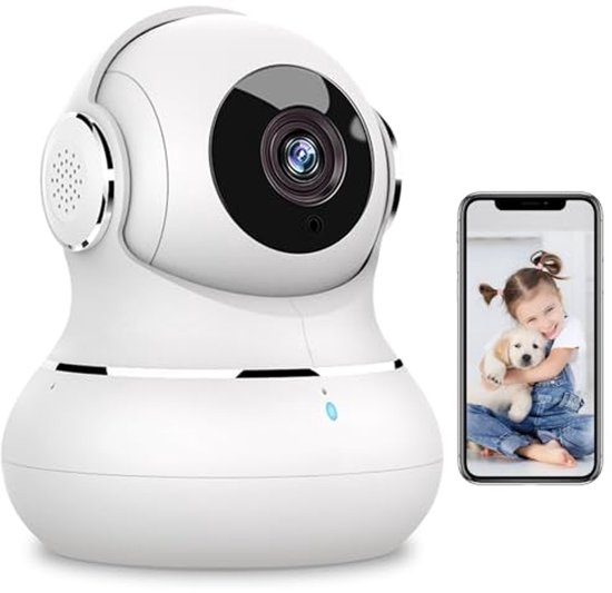 Hondencamera - Huisdiercamera - Babyfoon met Camera en App - Baby Monitor - Full HD - meldingen systeem