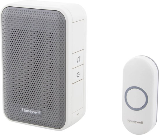 Honeywell DC311N Draadloze Deurbel - Deurbelset - Draagbaar - Wit