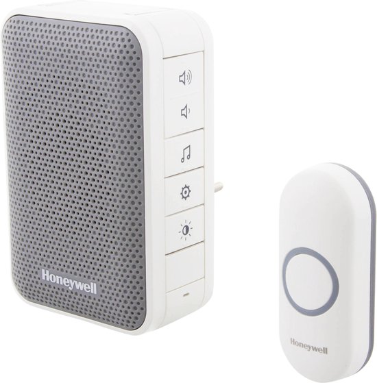 Honeywell Home DC313NP2 - Draadloze deurbel - Wit - Met slaap/stille modus