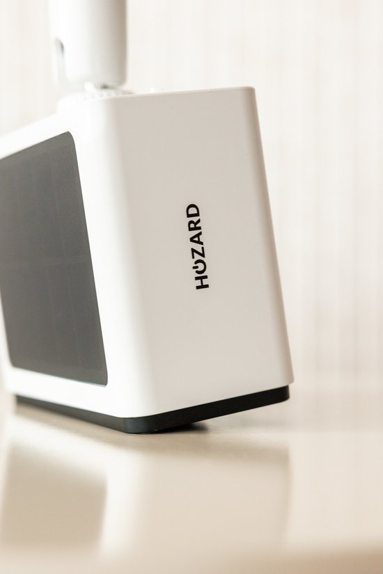 Hozard® 2K Buiten Camera met Nachtzicht - Draadloze FHD Solar Beveiligingscamera - IP66 - WiFi met App - Inc.32GB van Hozard