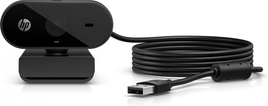 HP 325 FHD webcam USB Zwart van HP