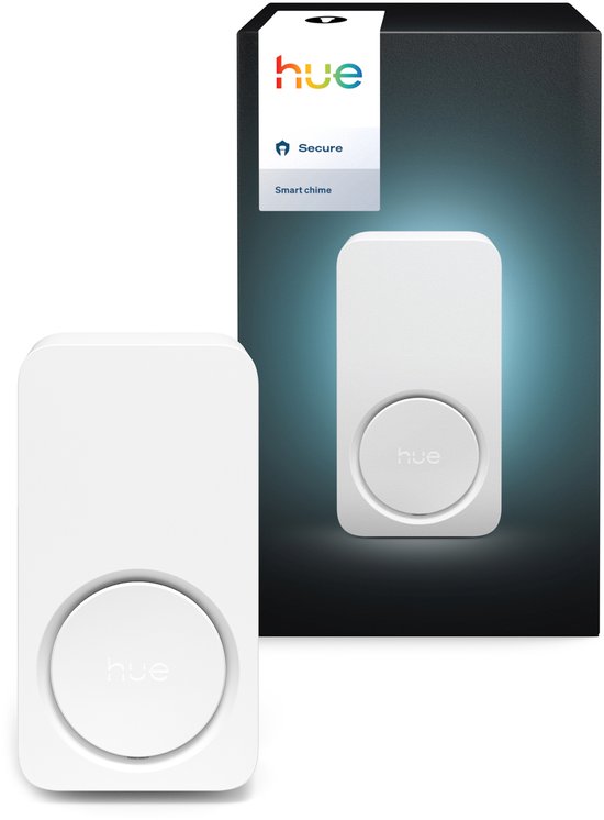 Hue Secure Smart Chime Plug-and-play Activeer geluidsalarmen Werkt met het Hue ecosysteem van Merkloos