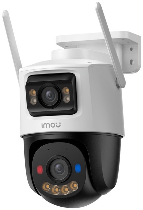 Imou Cruiser Dual - 2x 4MP draadloze bestuurbare beveiligingscamera - Dual lens - Actieve afschrikking - Persoonsdetectie van Merkloos
